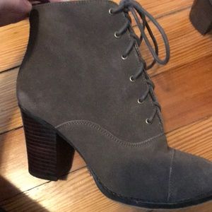 Lace up booties